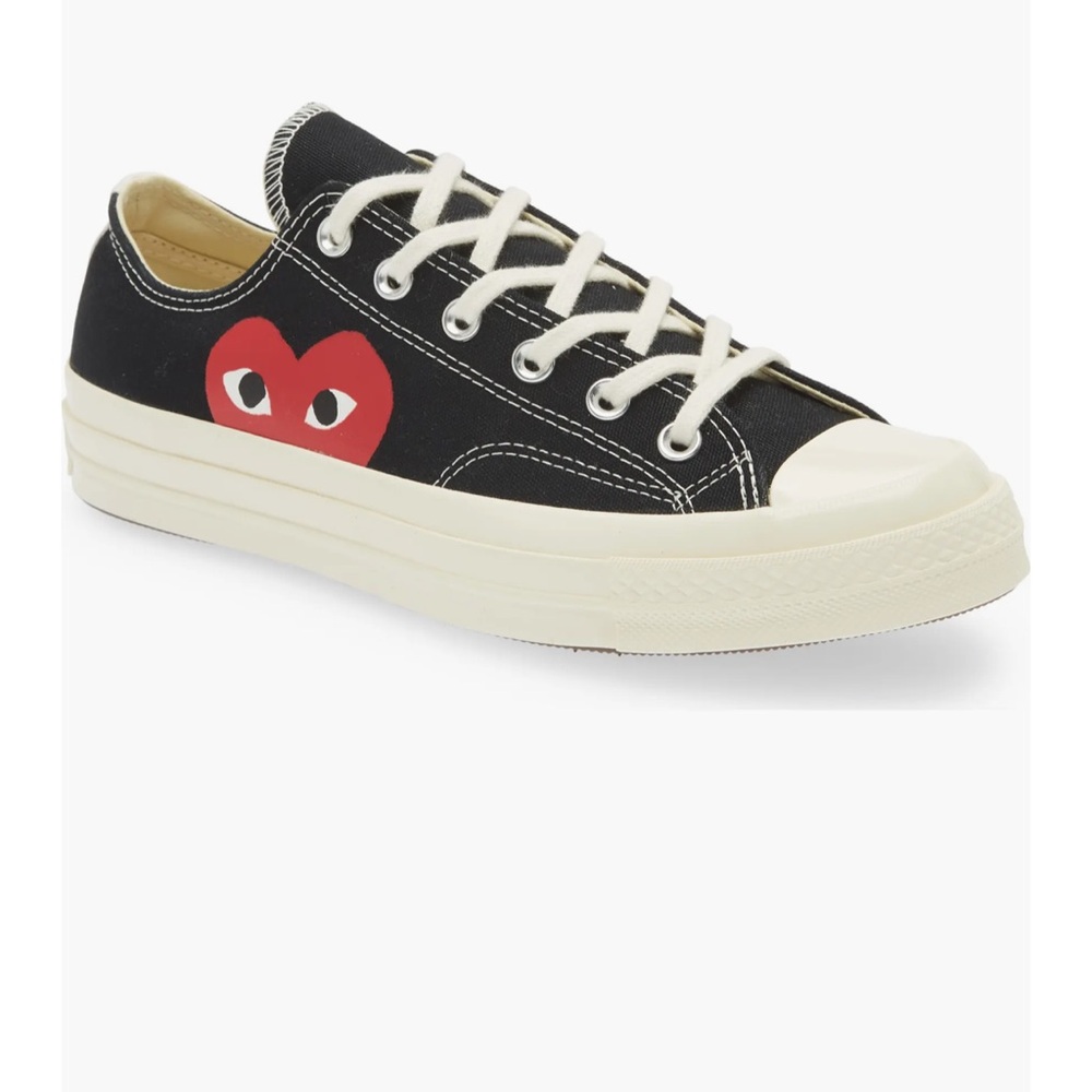 Converse comme de garçon black low top sneakers